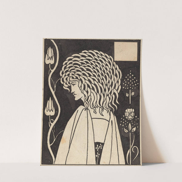 Headpiece for Malory’s ‘Morte d’Arthur’ (ca. 1893) by Aubrey Vincent Beardsley