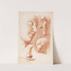 Heads of woman, man and child (1749-1849) by Louis-François Roubiliac