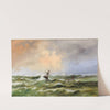 Heavy Seas in the Black Sea by Lev Felixovich Lagorio