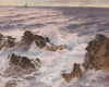 Heavy Seas off the Coast of Capri
