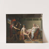 Hector Censuring Helen and Paris (ca. 1820) by Felix Jan Ferdinand Heyndrickx