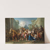Hector Taking Leave Of Andromache (1727) by Jean Restout the Younger