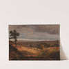 Heidelandschaft bei Silkeborg in Jütland, Dänemark by Louis Gurlitt