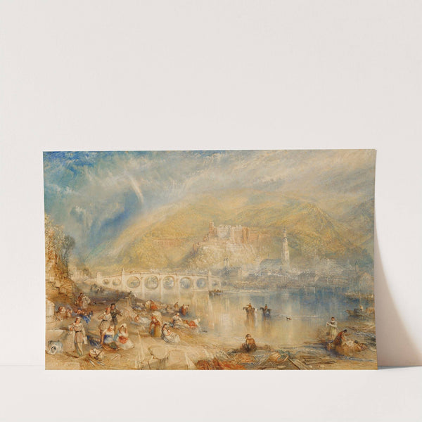 Heidelberg, with a Rainbow by Joseph Mallord William Turner