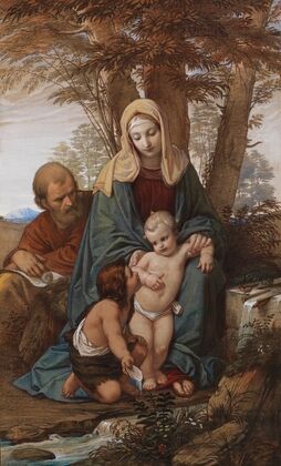 Heilige Familie mit Johannesknaben