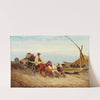 Heimfahrt der ungarischen Bauern by Alexander Von Bensa