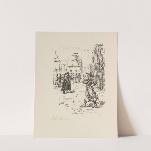 Heine; Rabbi von Bacherach (1923) by Max Liebermann