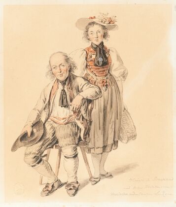 Heinrich Burkard und seine Tochter von Merischwand – Canton Luzern