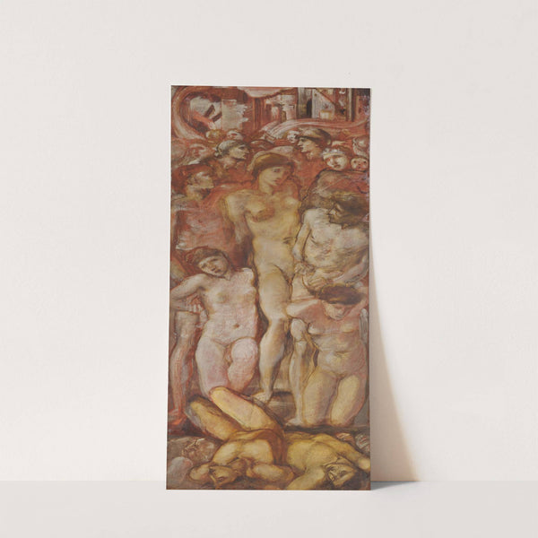 Helen Captive in Burning Troy by Sir Edward Coley Burne-Jones