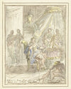 Helena leest een liefdesbrief van Paris (1677 - 1755)