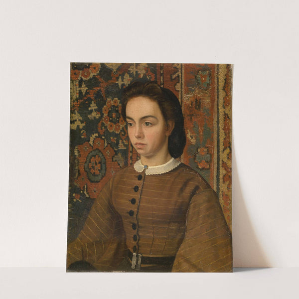 Hélène De Braekeleer, the Painter&#039;s Sister by Henri de Braekeleer