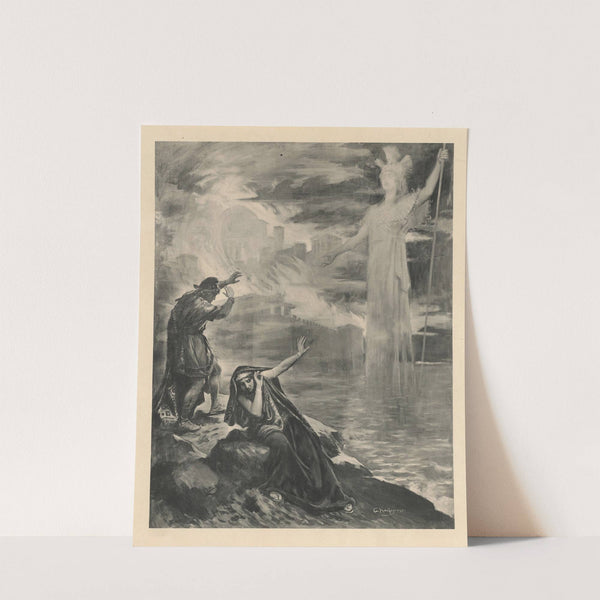 Hélène. Drame lyrique en 1 acte. Poème et musique de Camille Saint-Saën (1904) by Georges Antoine Rochegrosse