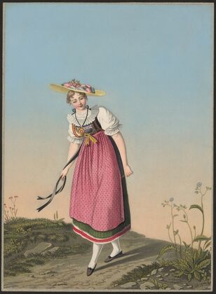 Hélène Larky, sommelière à l’Auberge du Soleil à Sursee Canton de Lucerne (1825-1830)