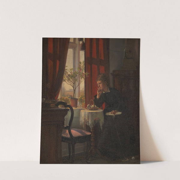 Helga Johansen, kunstnerens søster by Viggo Johansen