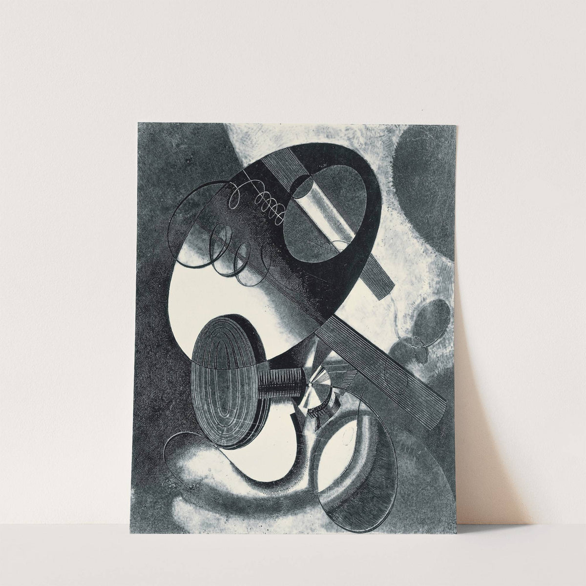 Heliographic composition (XXIX) (1936 - 1937) by Karol Hiller