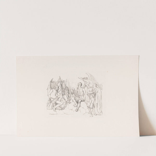 Hell and heaven by Wilhelmus Petrus van Geldorp