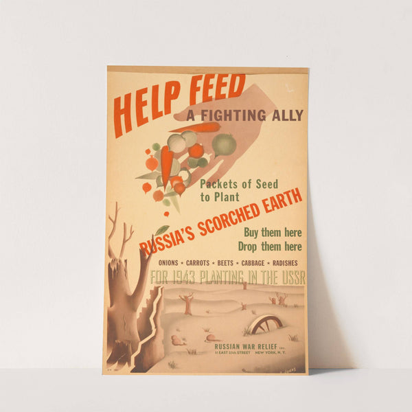 Help feed a fighting ally. Russia&#039;s scorched earth by Anonymous