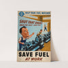 Help your fuel watcher save fuel at work by Clive Uptton