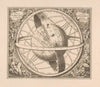 Hemelkaart van de aarde volgens het stelsel van Ptolemaeus Situs terrae circulis coelestibus circundatae (1660-1708)