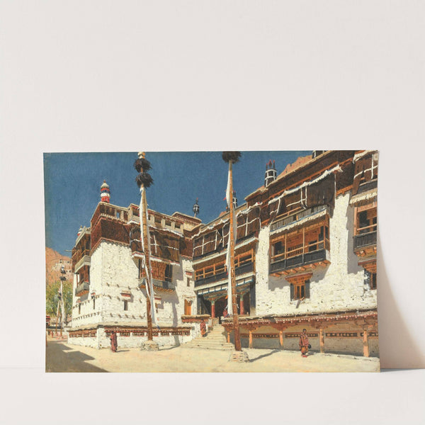 Hemis Monastery in Ladakh by Vasily Vereshchagin