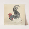 Hen and rooster (1900 - 1936) by Ohara Koson