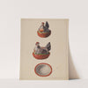 Hen on Basket by J. Howard Iams