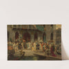 Henri III reçu par le doge Muccinigo au palais Foscari by Cesare Auguste Detti