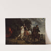 Henry de Valois Fleeing Poland (1860) by Artur Grottger