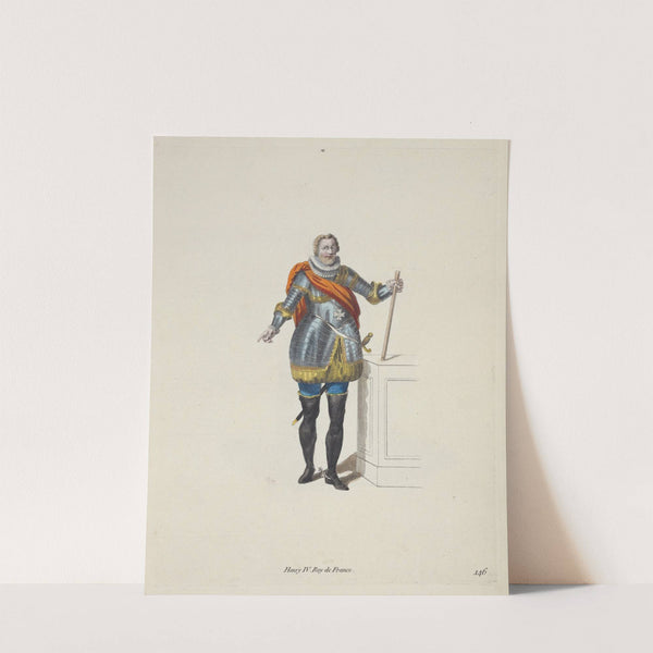 Henry IV, King of France. Henry IV Roy de France. (1757-1772) by Charles Grignion