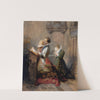 Henry IV praying, accompanied by two ladies (La Prière) by Richard Parkes Bonington