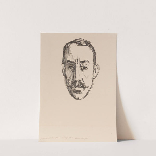Henry van de Velde (1906) by Edvard Munch