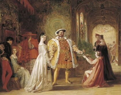 Henry VIII’s first interview with Anne Boleyn