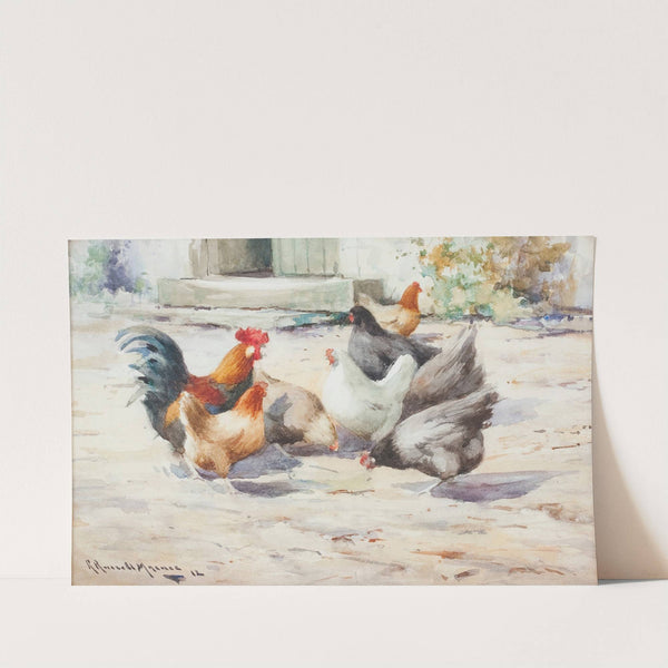Hens by Robert Russell MacNee
