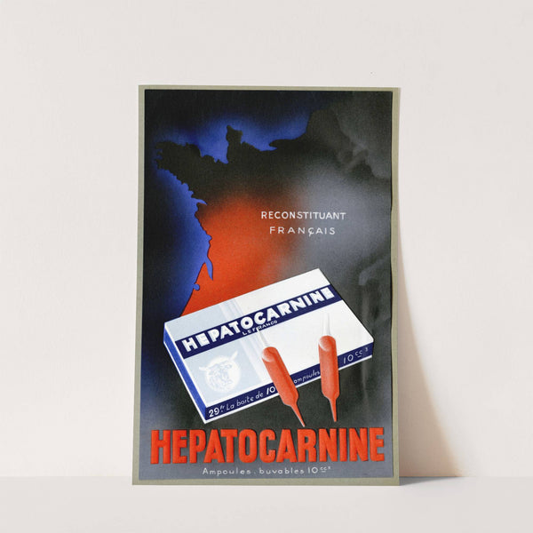 Hepatocarnine (1910-1950) by Laboratoires de la Carnine Lefrancq
