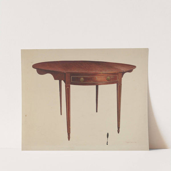 Hepplewhite Drop Leaf Table by Hugh Ryan