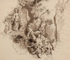 Heraldic Allegory or Study for Ludwig II Mausoleum