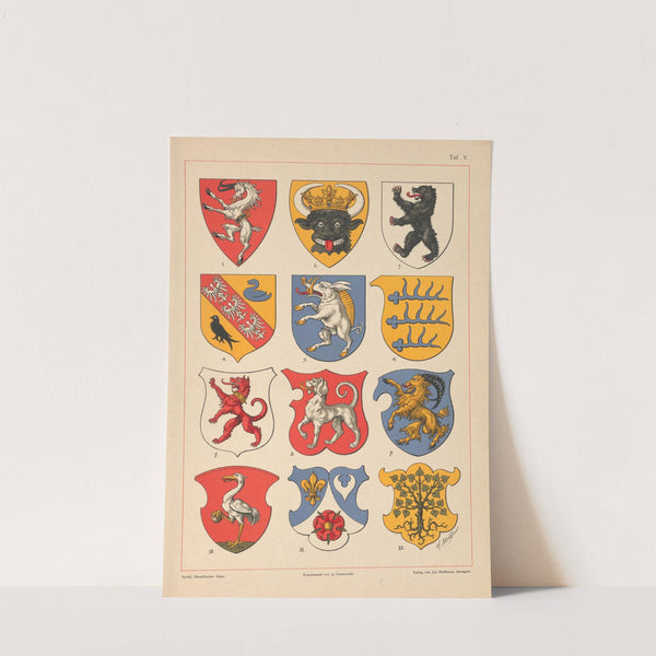 Heraldischer Atlas Pl.05 (1899) by Hugo Gerhard Ströhl