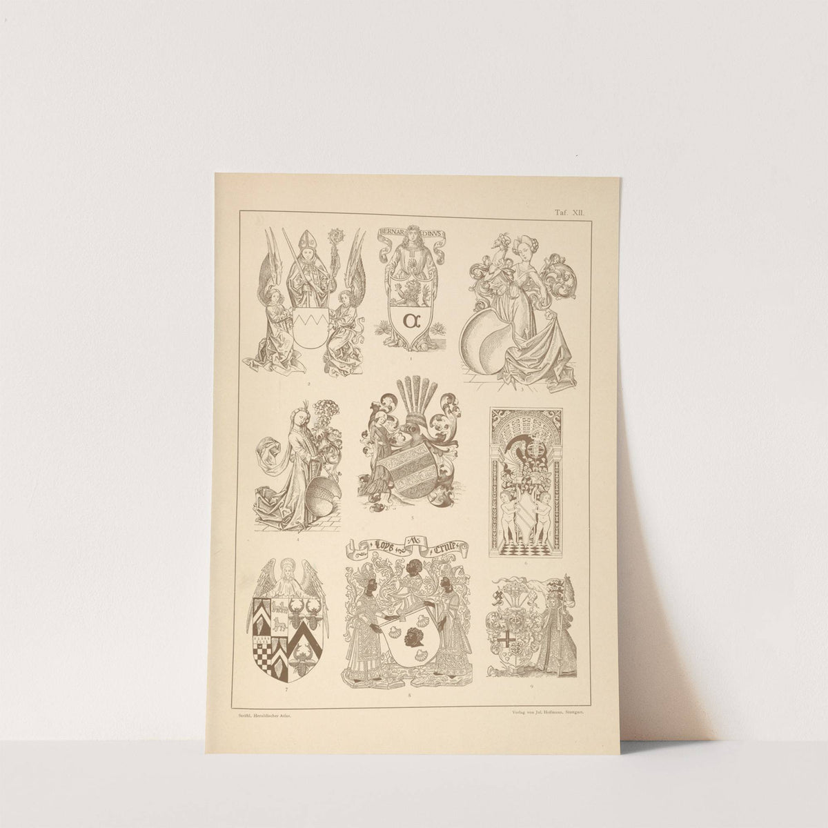 Heraldischer Atlas Pl.08 (1899) by Hugo Gerhard Ströhl