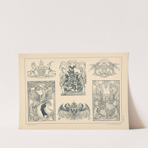 Heraldischer Atlas Pl.10 (1899) by Hugo Gerhard Ströhl