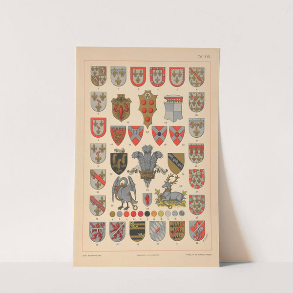 Heraldischer Atlas Pl.13 (1899) by Hugo Gerhard Ströhl