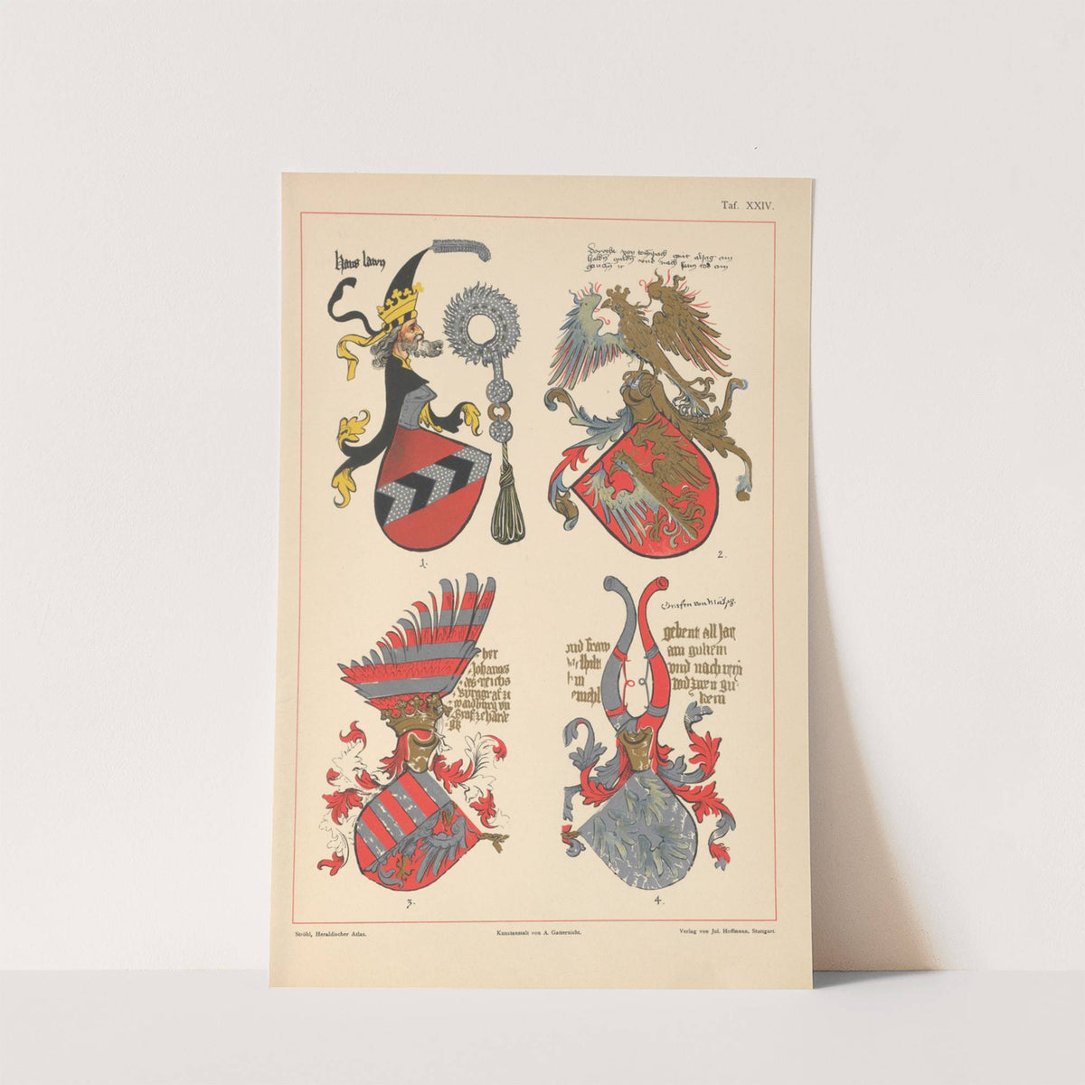 Heraldischer Atlas Pl.20 (1899) by Hugo Gerhard Ströhl