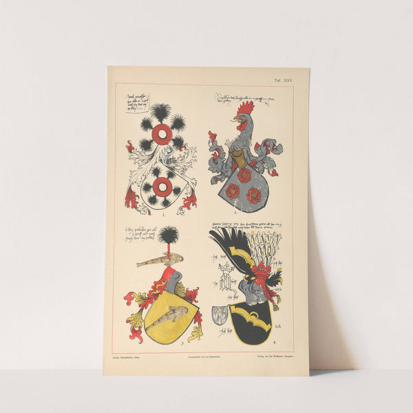 Heraldischer Atlas Pl.21 (1899) by Hugo Gerhard Ströhl