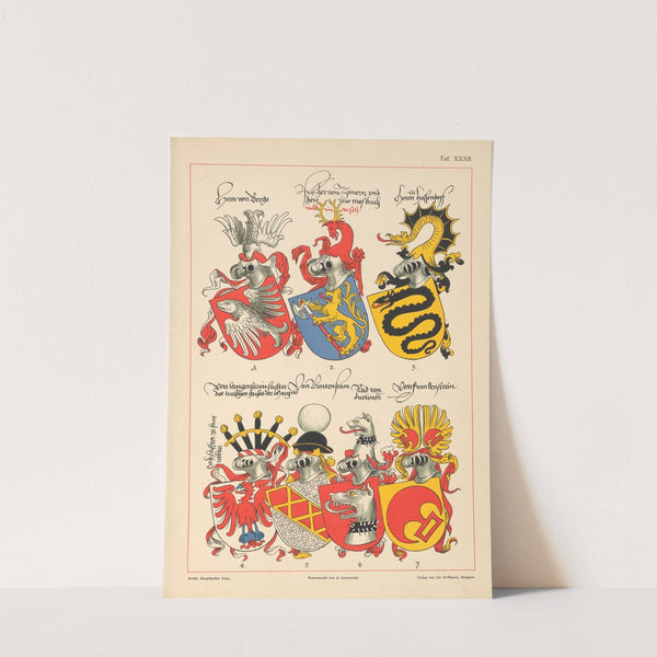 Heraldischer Atlas Pl.28 (1899) by Hugo Gerhard Ströhl