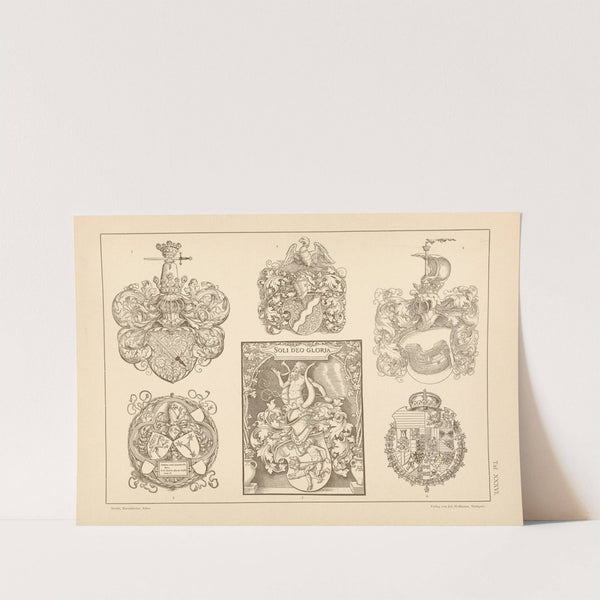 Heraldischer Atlas Pl.32 (1899) by Hugo Gerhard Ströhl