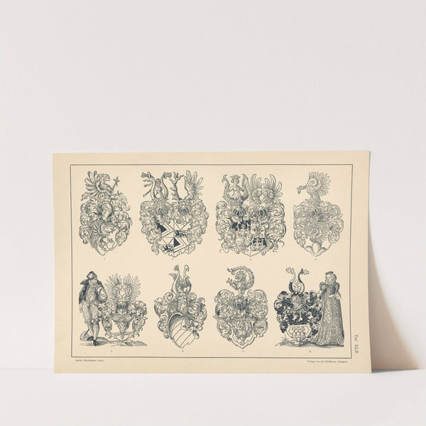 Heraldischer Atlas Pl.38 (1899) by Hugo Gerhard Ströhl