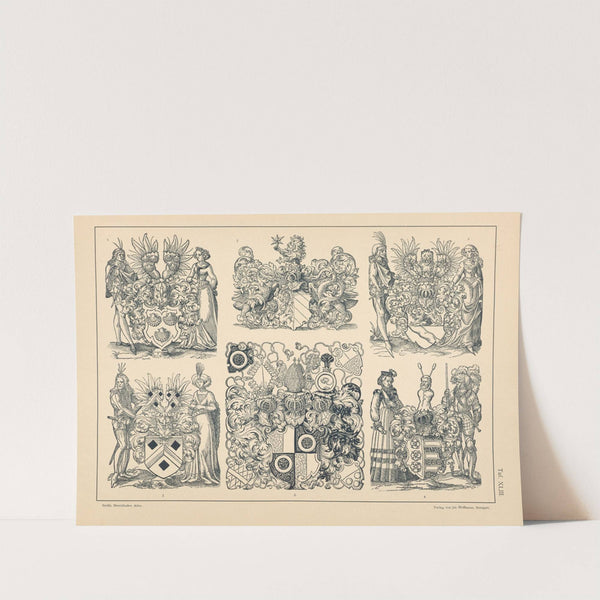 Heraldischer Atlas Pl.39 (1899) by Hugo Gerhard Ströhl