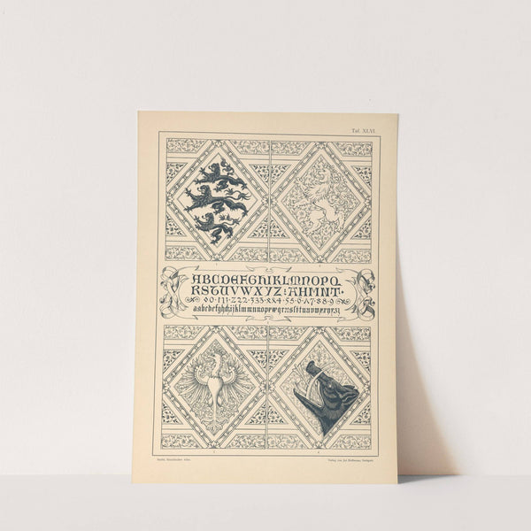 Heraldischer Atlas Pl.42 (1899) by Hugo Gerhard Ströhl