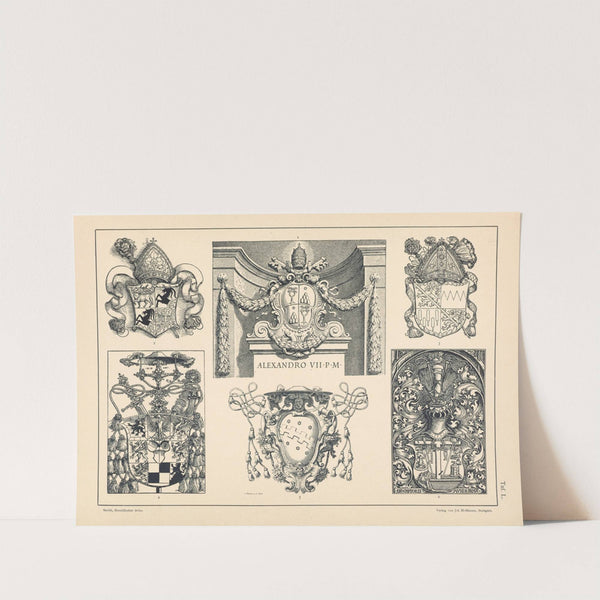 Heraldischer Atlas Pl.46 (1899) by Hugo Gerhard Ströhl