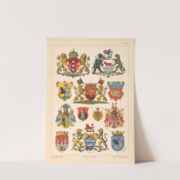 Heraldischer Atlas Pl.48 (1899) by Hugo Gerhard Ströhl