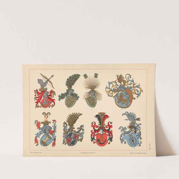 Heraldischer Atlas Pl.50 (1899) by Hugo Gerhard Ströhl